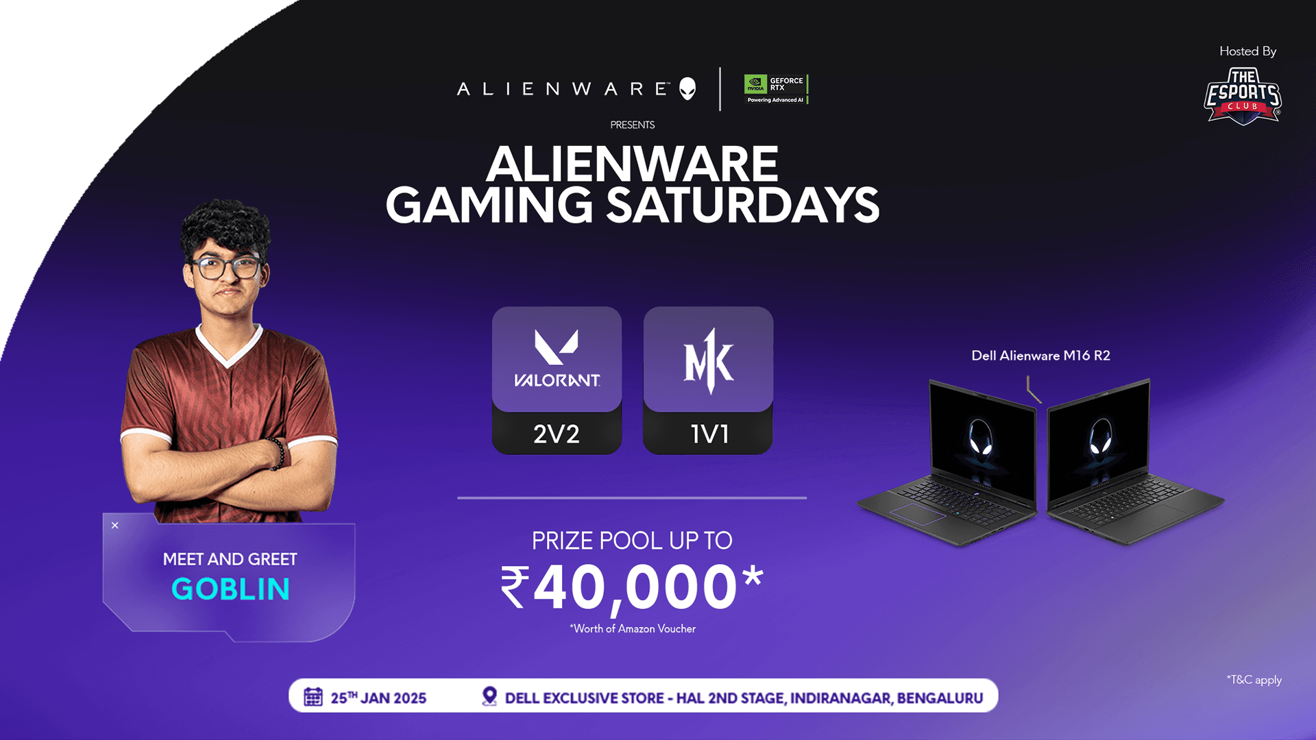 Alienware Gaming Saturdays - Bengaluru banner