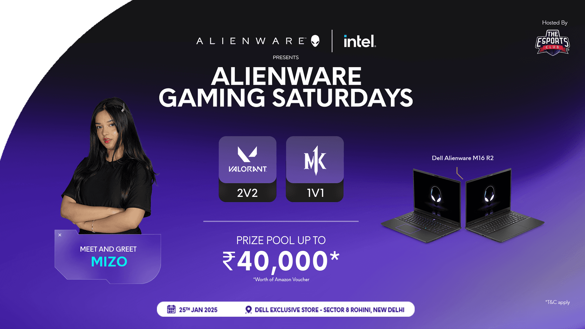 Alienware Gaming Saturdays - Delhi banner