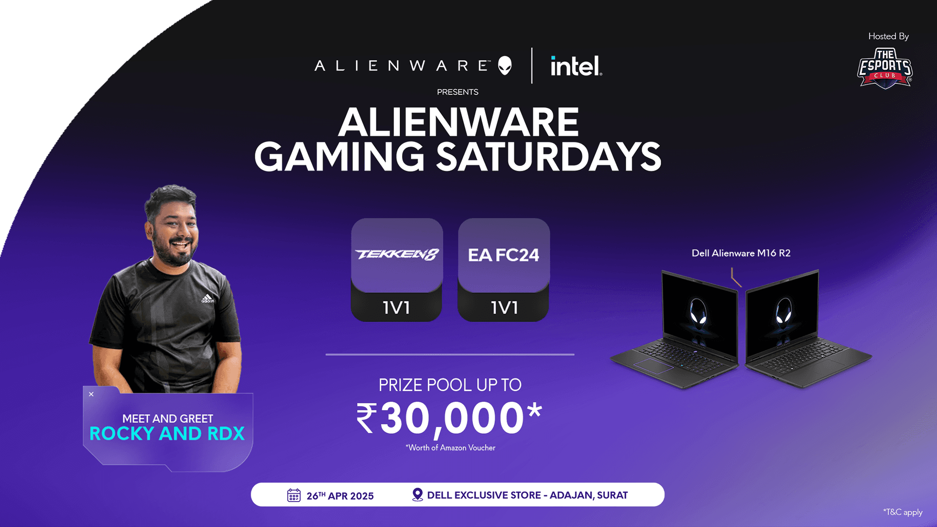 Alienware Gaming Saturdays - Surat banner