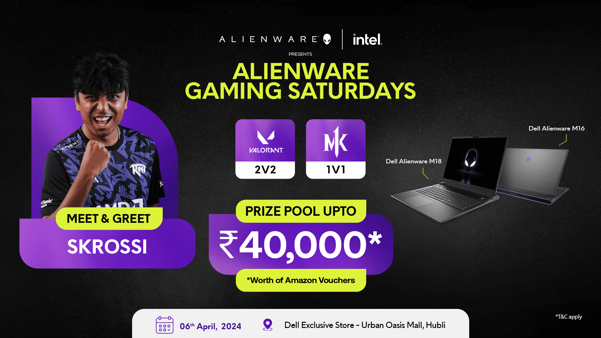 Alienware Gaming Saturdays - Hubli  banner