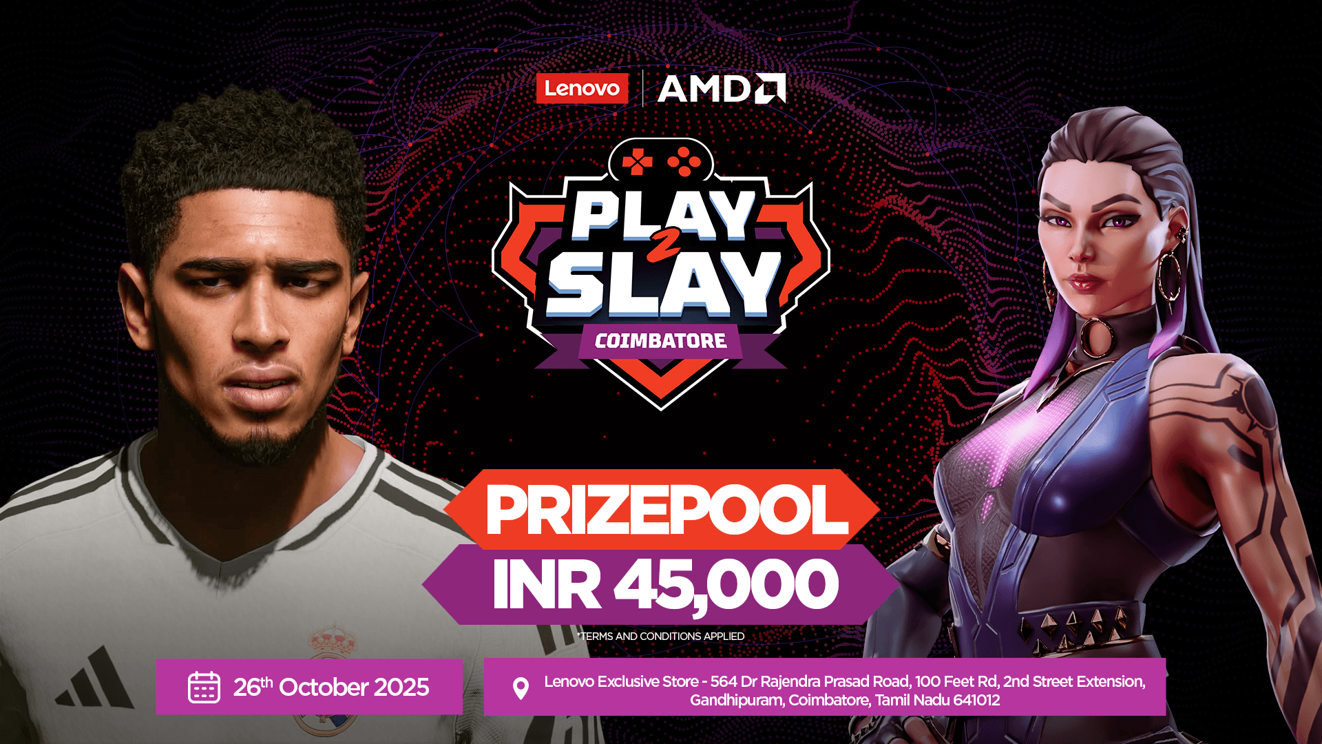 Lenovo Play 2 Slay - Lenovo Exclusive Store - Coimbatore banner