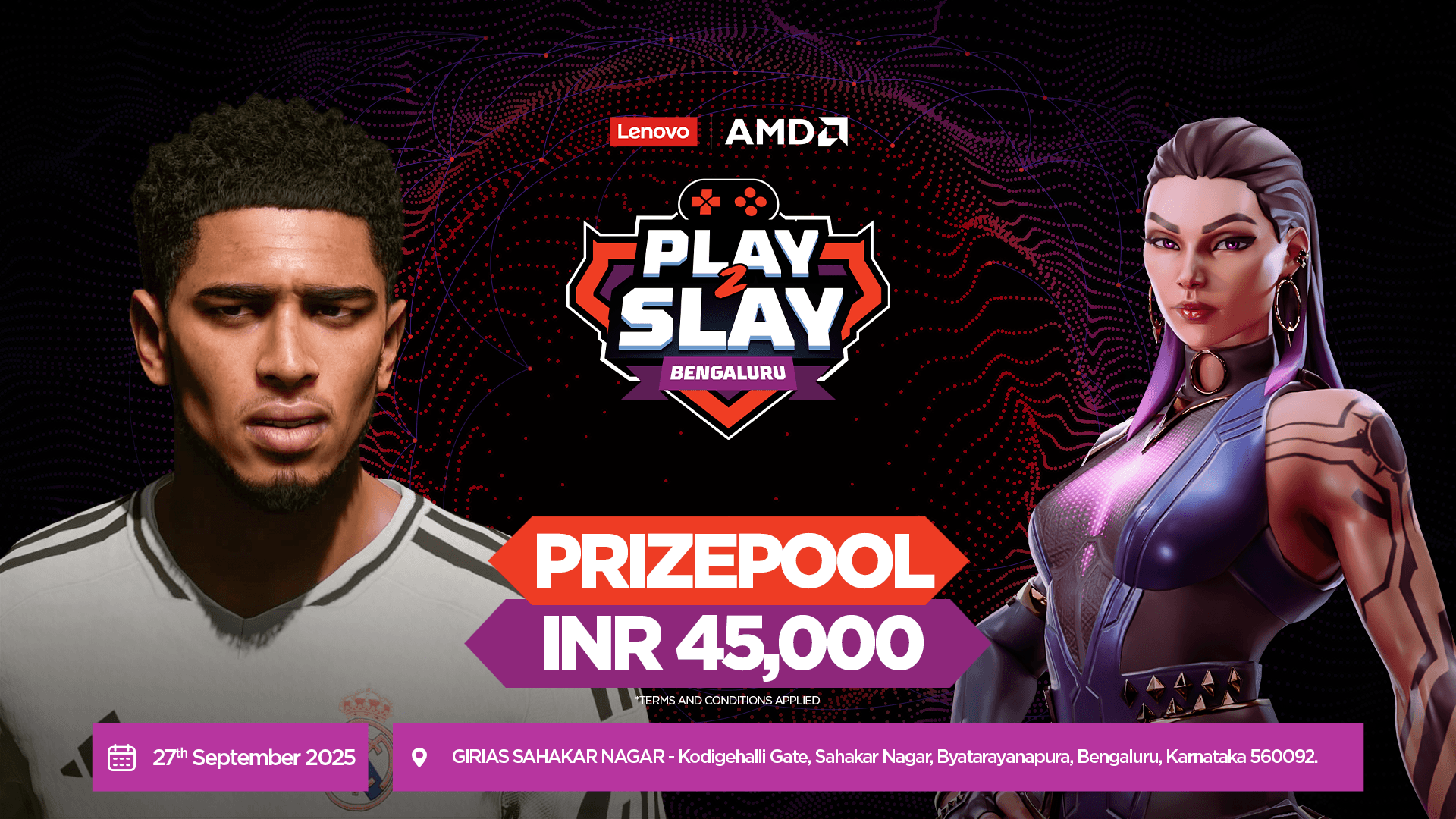 Lenovo Play 2 Slay - Bengaluru  banner