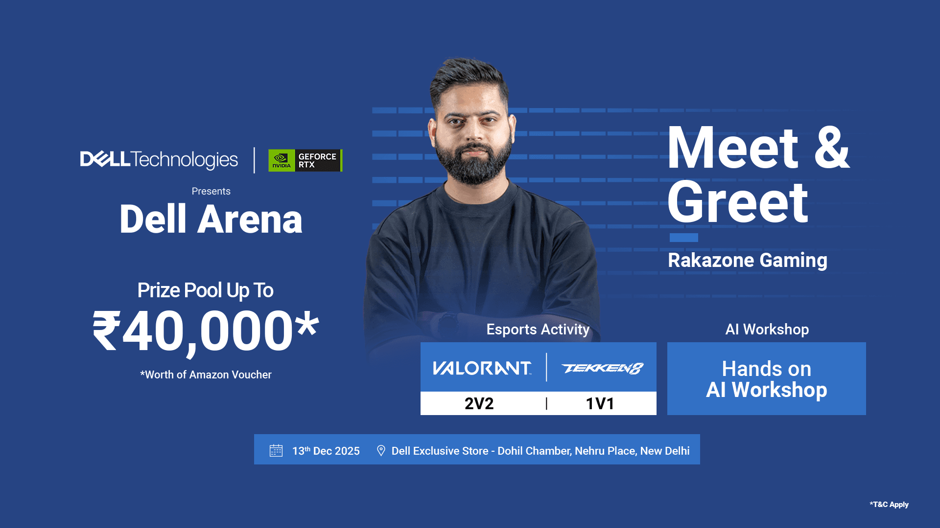 Dell Arena - New Delhi banner