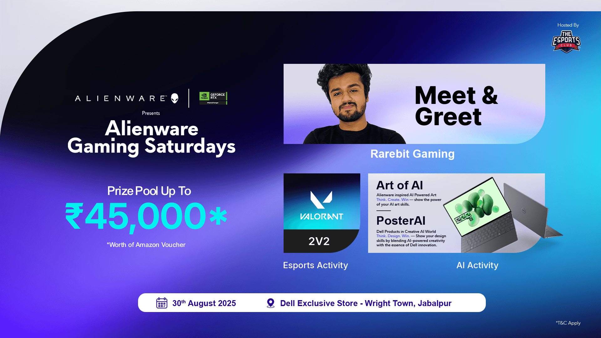 Alienware Gaming Saturdays - Jabalpur banner