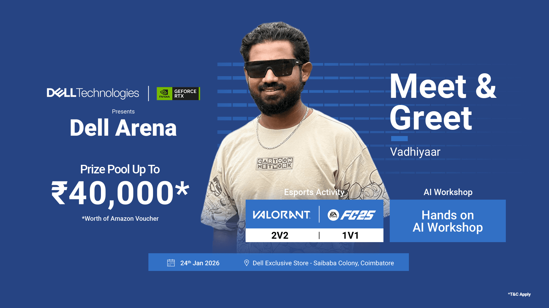 Dell Arena - Coimbatore banner