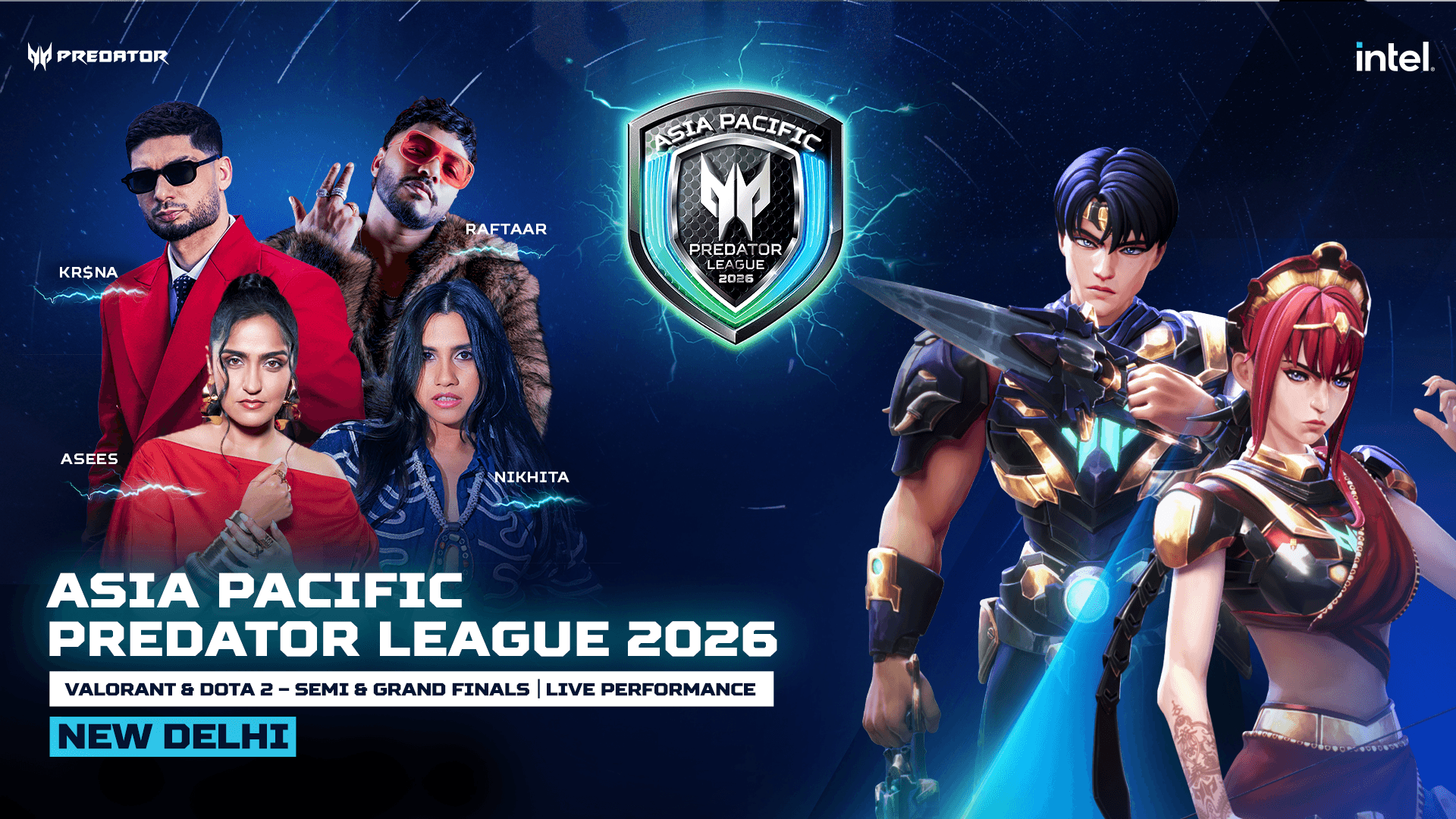 Asia Pacific Predator League 2026 banner
