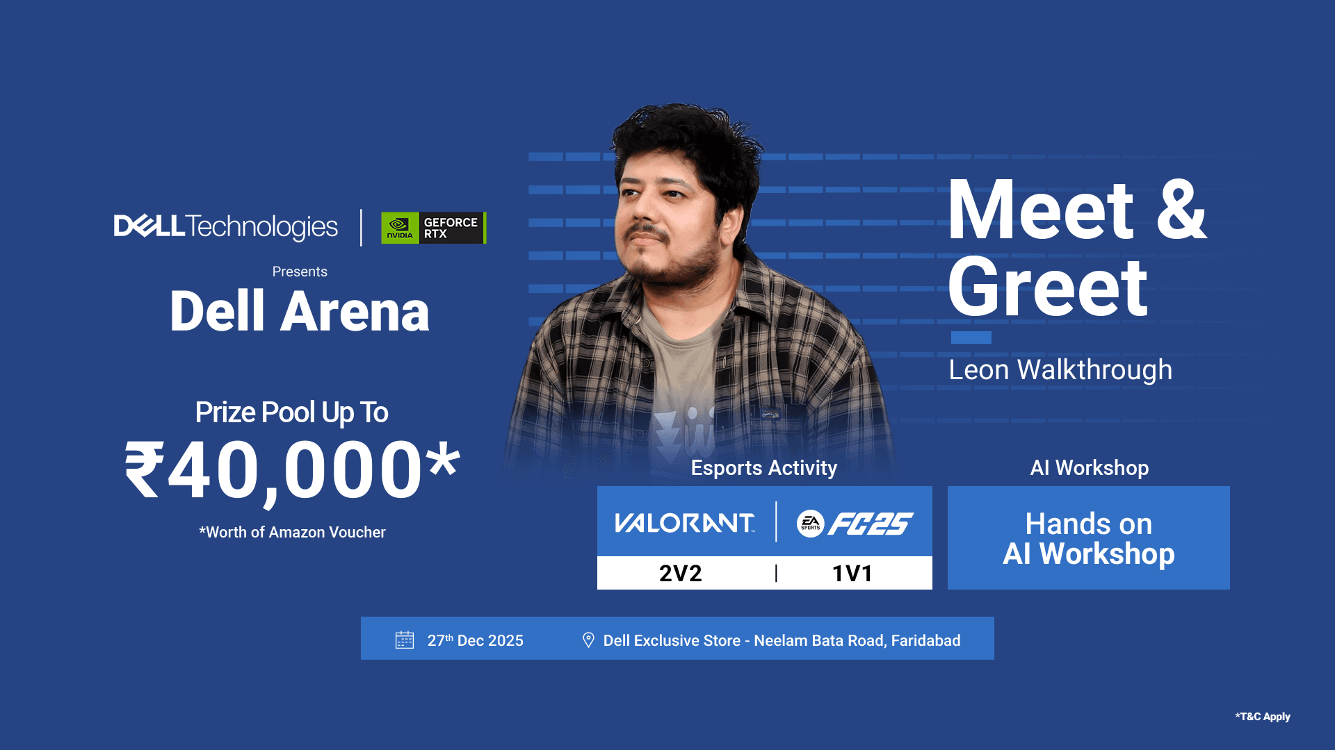 Dell Arena - Faridabad banner