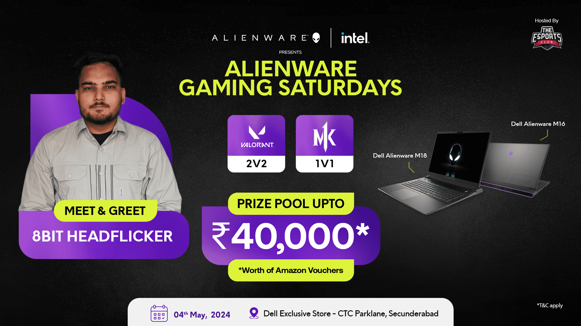 Alienware Gaming Saturdays - Secunderabad banner