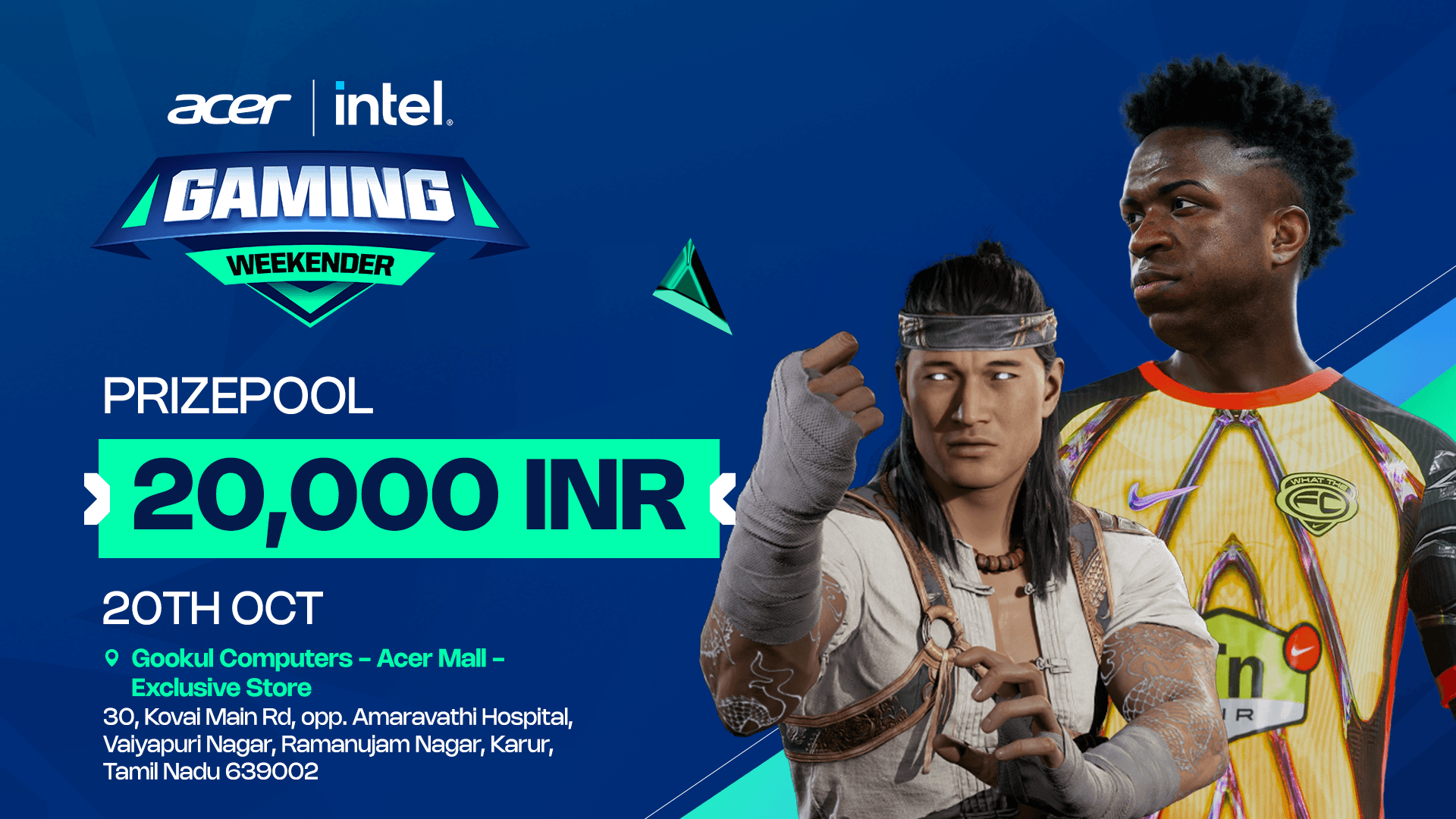 Acer Gaming Weekender - Karur banner
