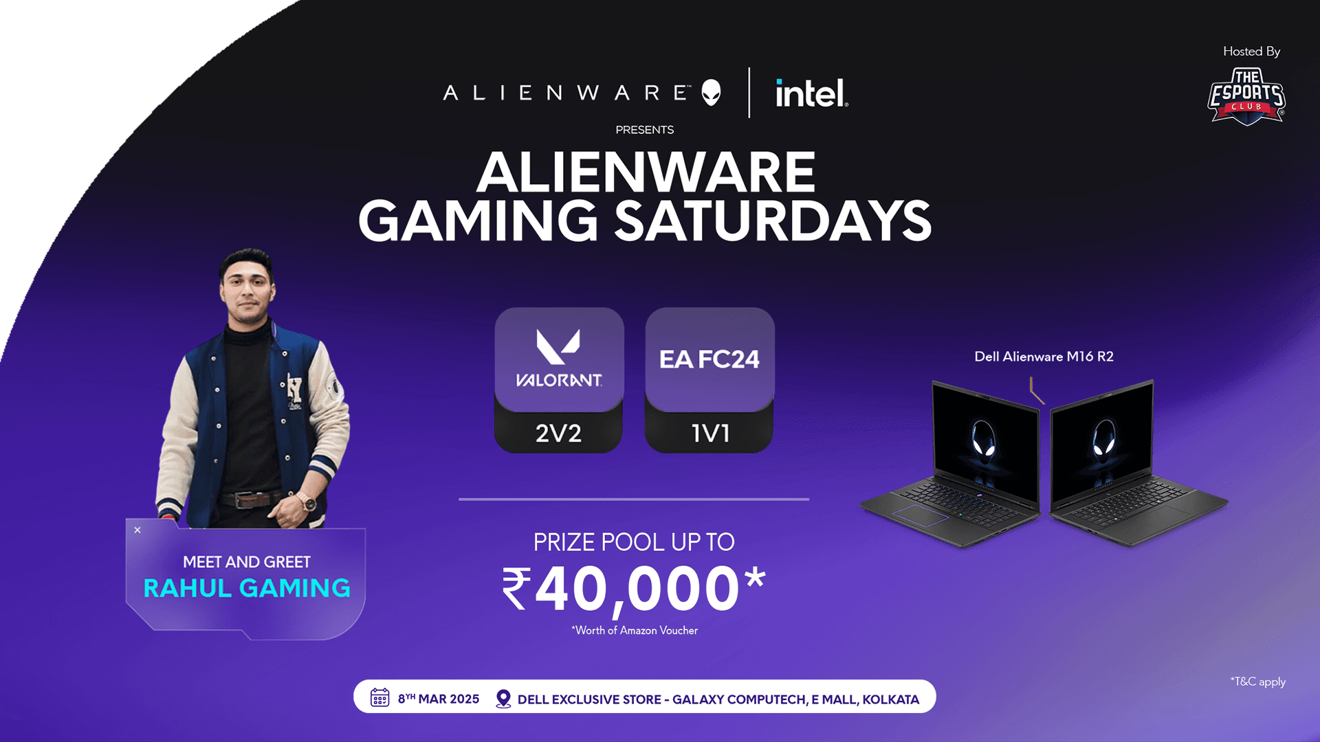 Alienware Gaming Saturdays - Kolkata banner