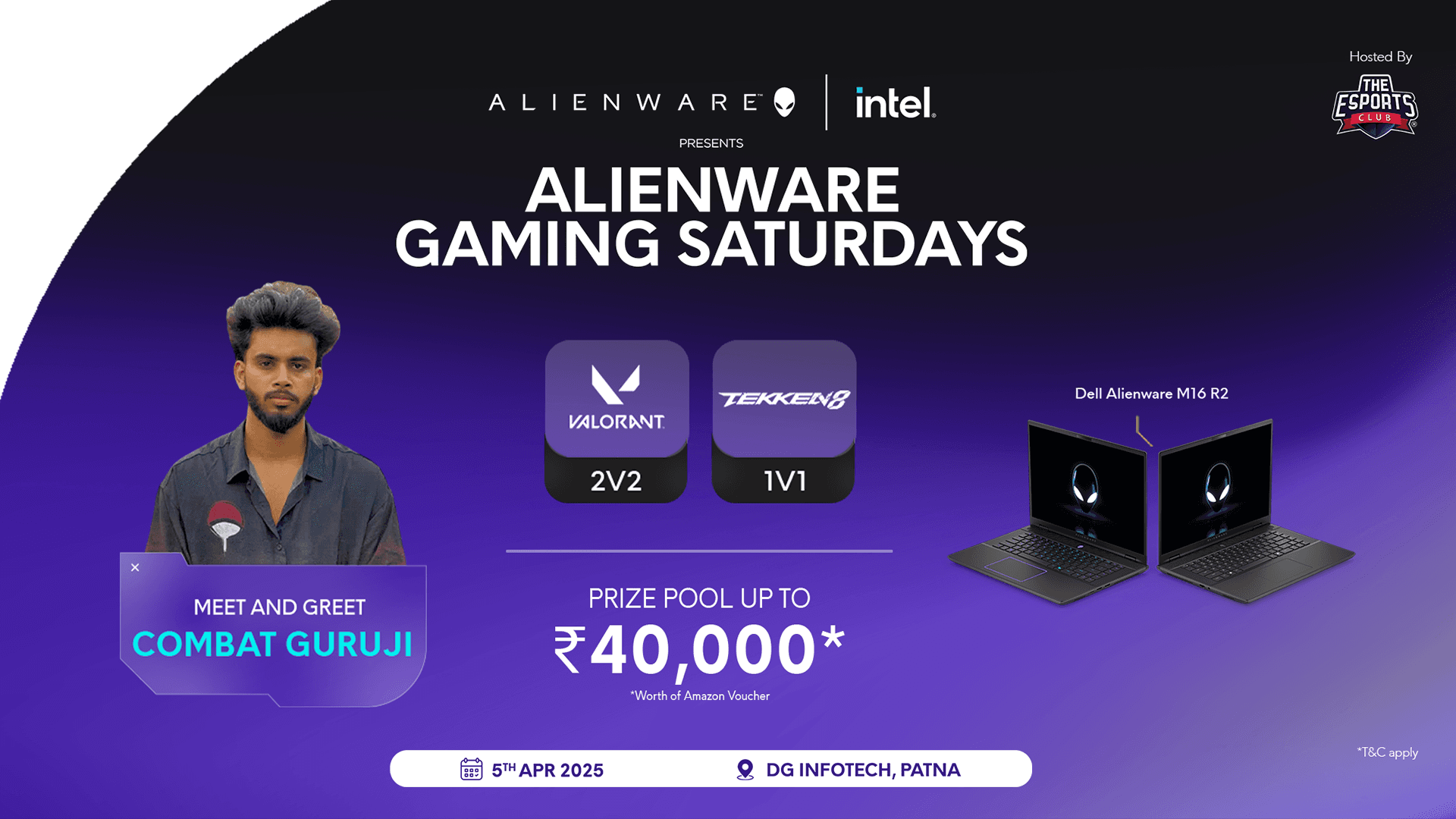 Alienware Gaming Saturdays - Patna banner