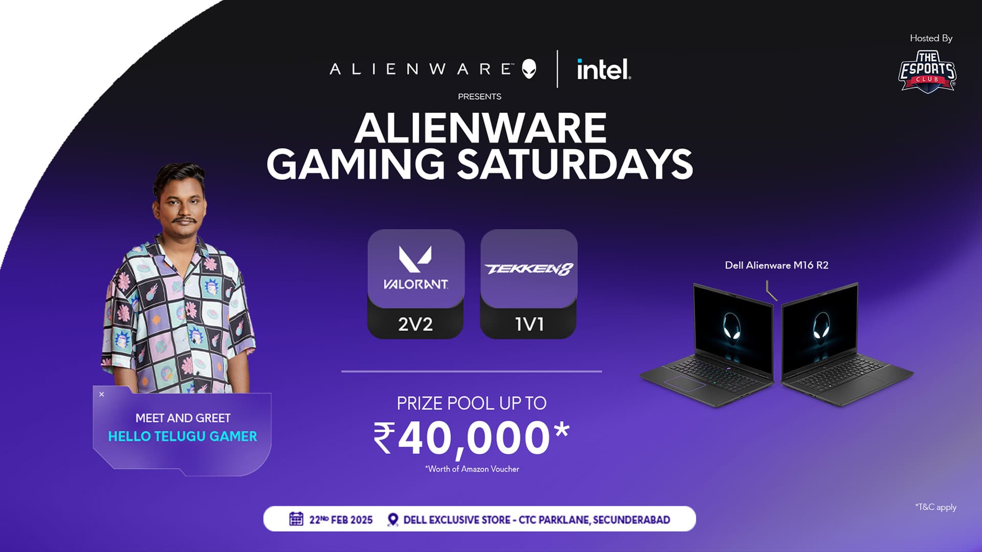 Alienware Gaming Saturdays - Secunderabad banner