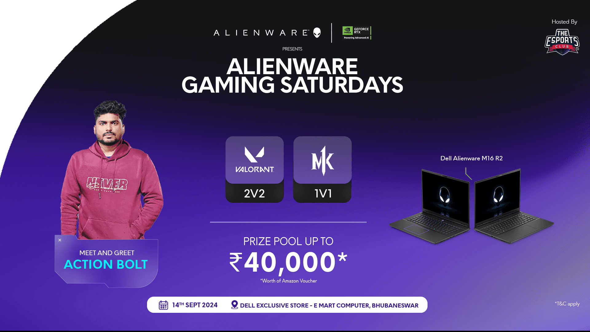 Alienware Gaming Saturdays - Bhubaneshwar banner