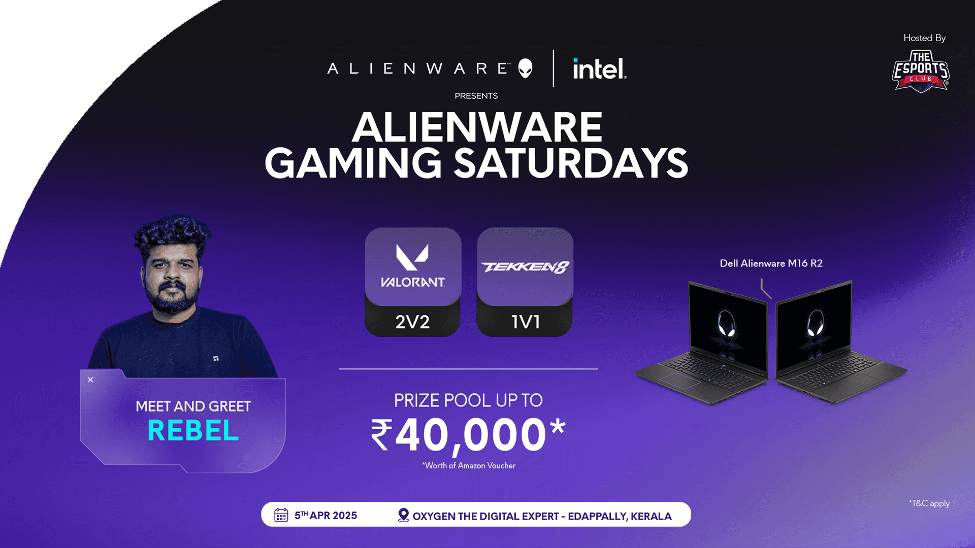 Alienware Gaming Saturdays - Kerala banner