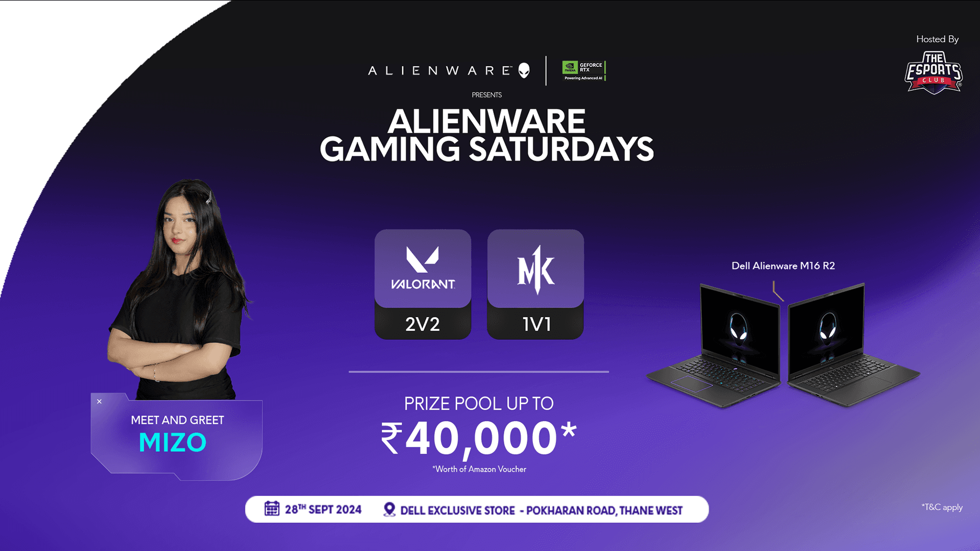 Alienware Gaming Saturdays - Mumbai banner