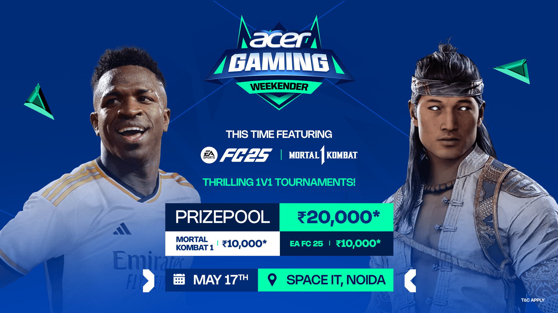 Acer Gaming Weekender - Noida banner