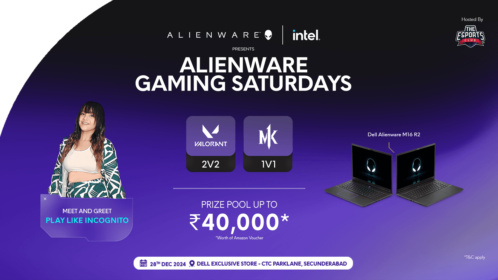 Alienware Gaming Saturdays - Secunderabad banner