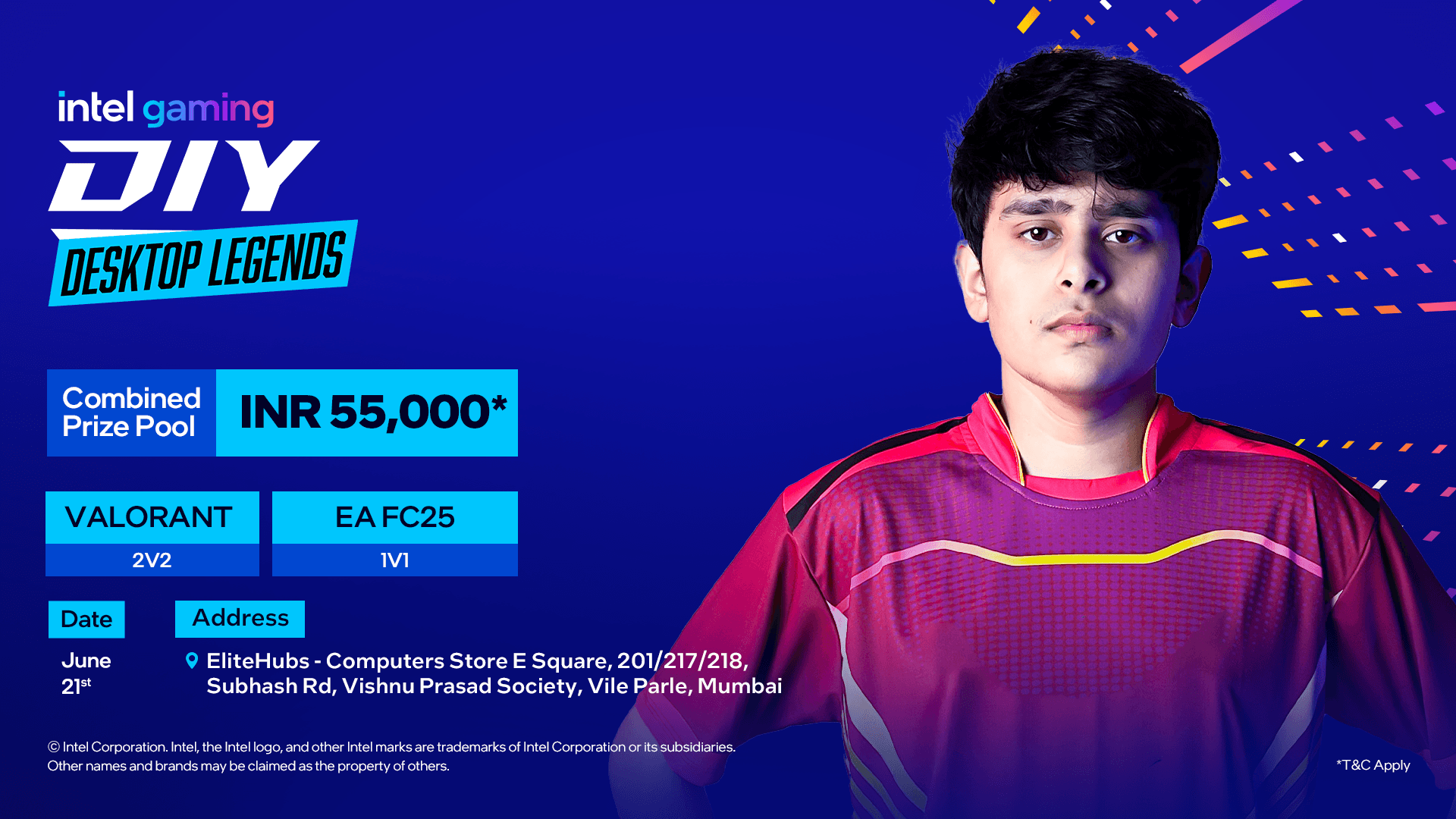 Intel Gaming DIY Desktop Legends - Elite Hubs, Mumbai banner