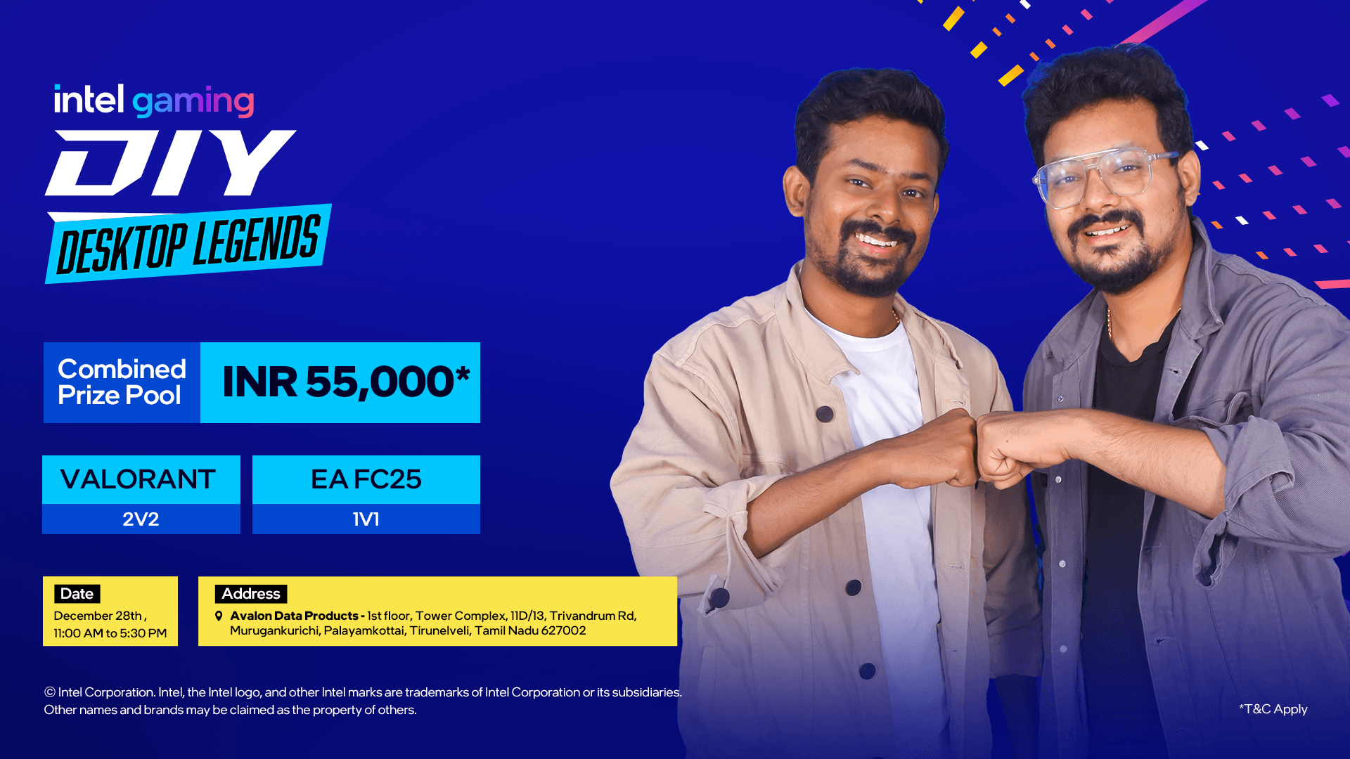 Intel Gaming DIY Desktop Legends - Avalon Data Products, Tirunelveli banner