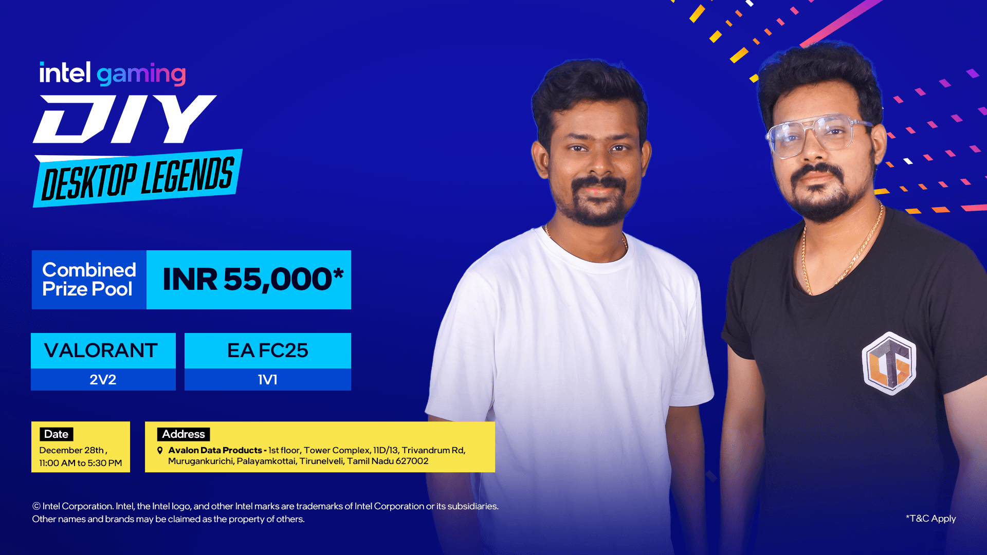 Intel Gaming DIY Desktop Legends - Avalon Data Products, Tirunelveli banner