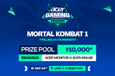 Acer Gaming Weekender - Coimbatore - MK1's banner