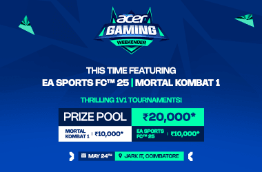 Acer Gaming Weekender - Coimbatore's banner