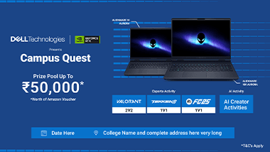 Dell Arena - SRCC, DELHI's banner