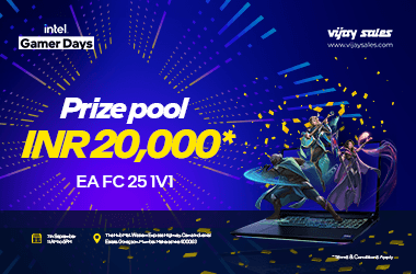 Intel Gamer Days - Vijay Sales, Mumbai (EA Sports FC 25)'s banner
