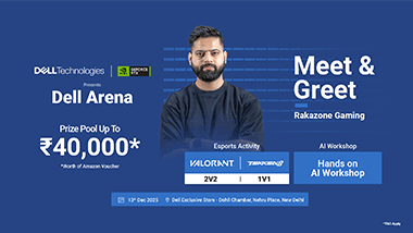 Dell Arena - New Delhi's banner