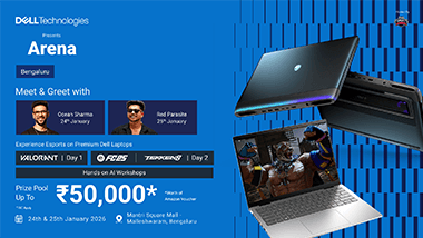 Dell Technologies Arena - Bengaluru's banner