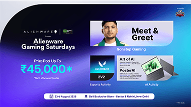Alienware Gaming Saturdays - Delhi's banner