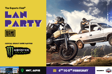 TEC LAN PARTY- MNIT JAIPUR's banner