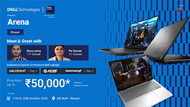 Dell Technologies Arena - Bhopal's banner