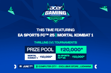 Acer Gaming Weekender - Ludhiana's banner