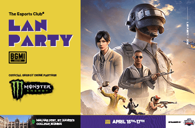 TEC LAN PARTY- St. Xavier's College, Mumbai's banner