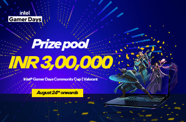 INTEL GAMER DAYS COMMUNITY CUP - VALORANT's banner