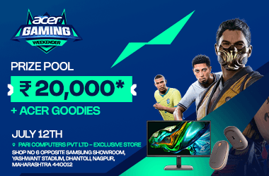 Acer Gaming Weekender - Pari Computers - Nagpur's banner