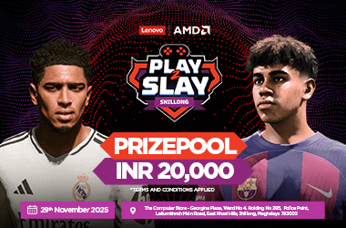 Lenovo Play 2 Slay - The Computer Store, Shillong (EA FC 25)'s banner