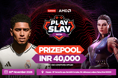 Lenovo Play 2 Slay - I Square, Patna's banner