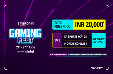 Amazon Gaming Fest - Adamas University - Kolkata's banner