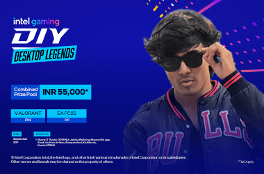 Intel Gaming DIY Desktop Legends - Matrix IT World, Kozhikode's banner