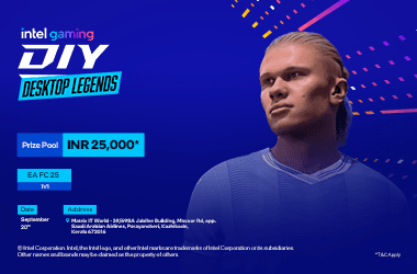 Intel Gaming DIY Desktop Legends - Matrix IT World, Kozhikode (EA Sports FC 25)'s banner