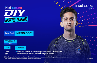 Intel DIY Desktop Legends - E-Mall, Kolkata's banner