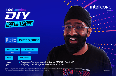 Intel DIY Desktop Legends  - Empress Computers Lucknow's banner
