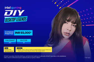 Intel Gaming DIY Desktop Legends - EQ Rig Lucknow's banner