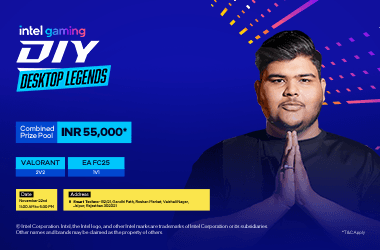 Intel Gaming DIY Desktop Legends - Smart techno, Jaipur's banner
