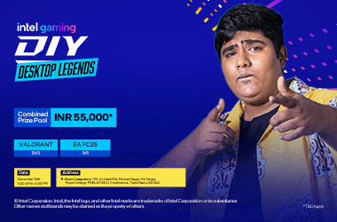 Intel Gaming DIY Desktop Legends - Byos Computers, Coimbatore's banner
