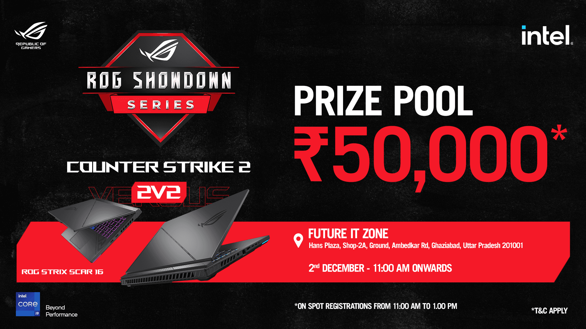 ROG Showdown Series - Ghaziabad banner