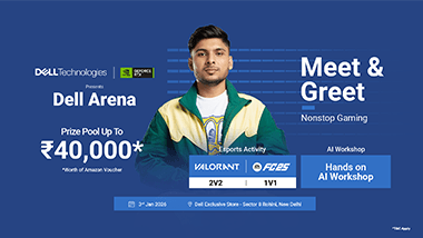 Dell Arena - New Delhi's banner