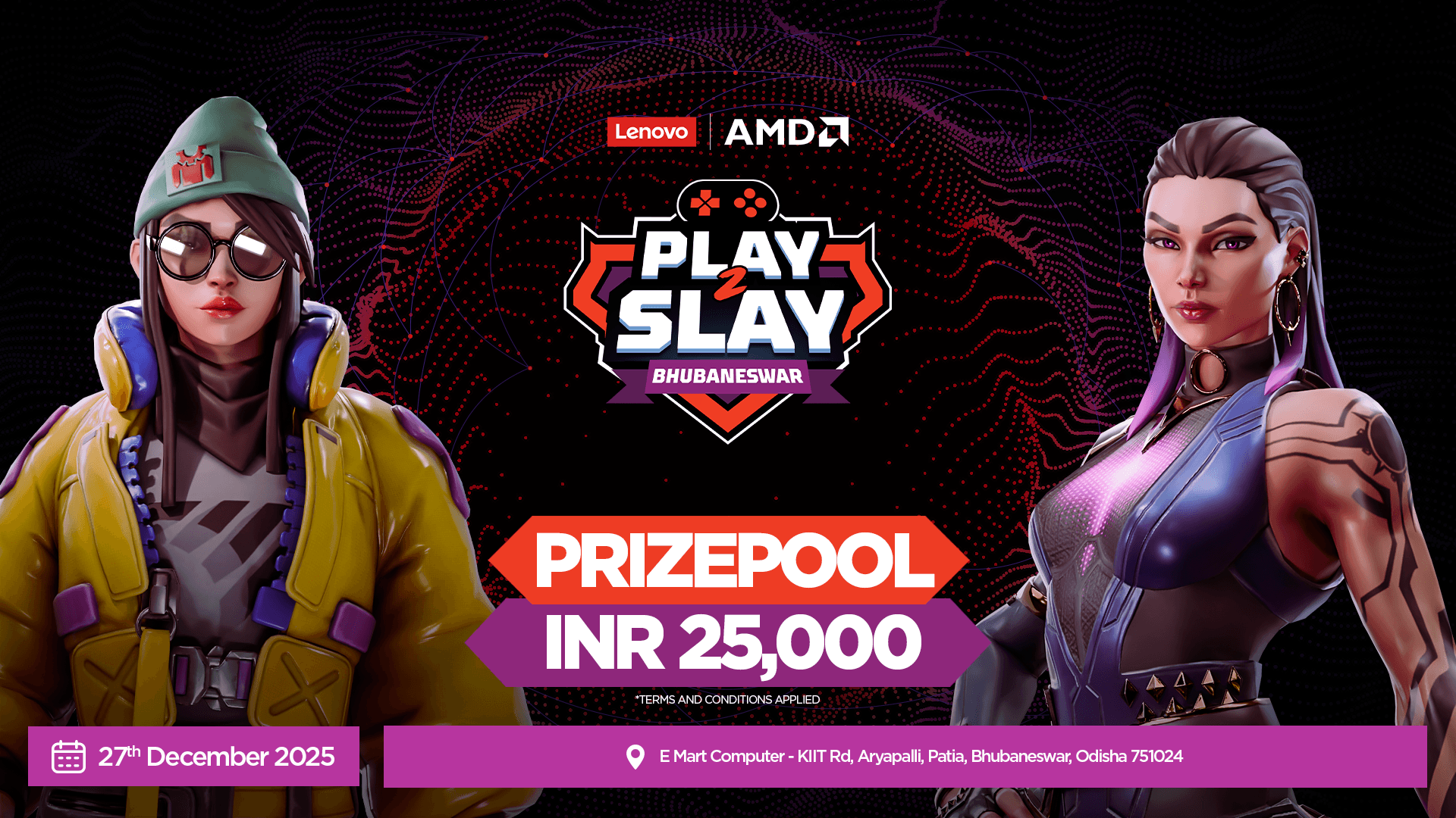 Lenovo Play 2 Slay E Mart Computer banner